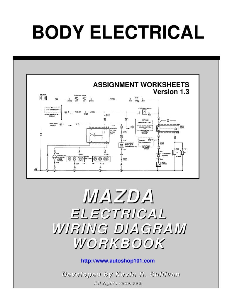 Mazda 6 Gg Wiring Diagram Pdf Wiring Diagram Schemas